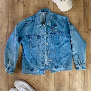 Vintage Disney embroidered jacket